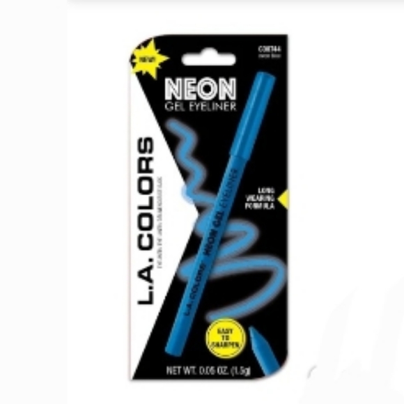 FREE with $10 purchase! Neon Blue Gel Eyeliner Pencil Eye Makeup - Picture 1 of 4
